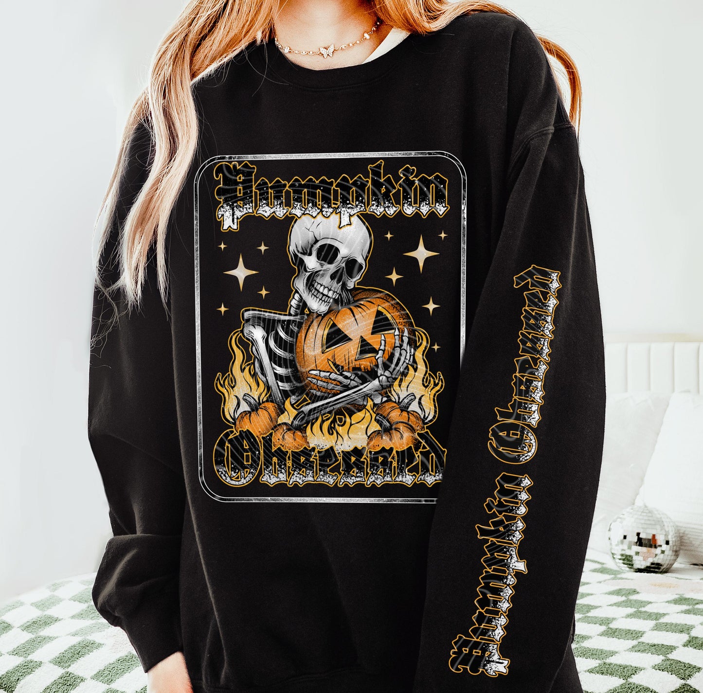 Pumpkin Obsessed DTF Transfer