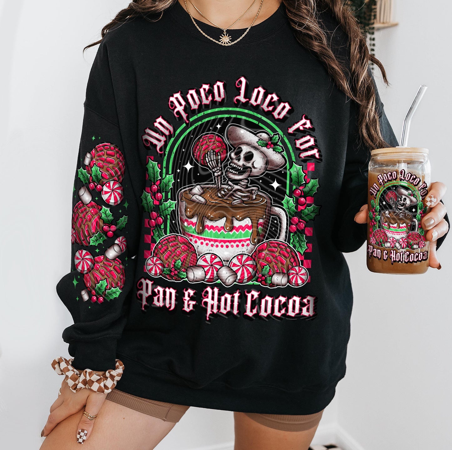 Pan & Hot Cocoa DTF Transfer