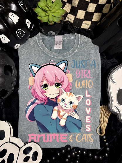 Anime & Cats DTF Transfer