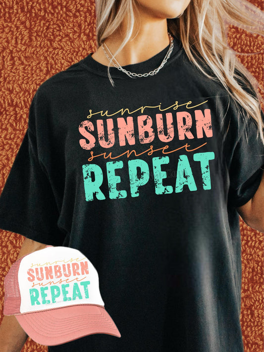 Sunrise Sunburn DTF Transfer