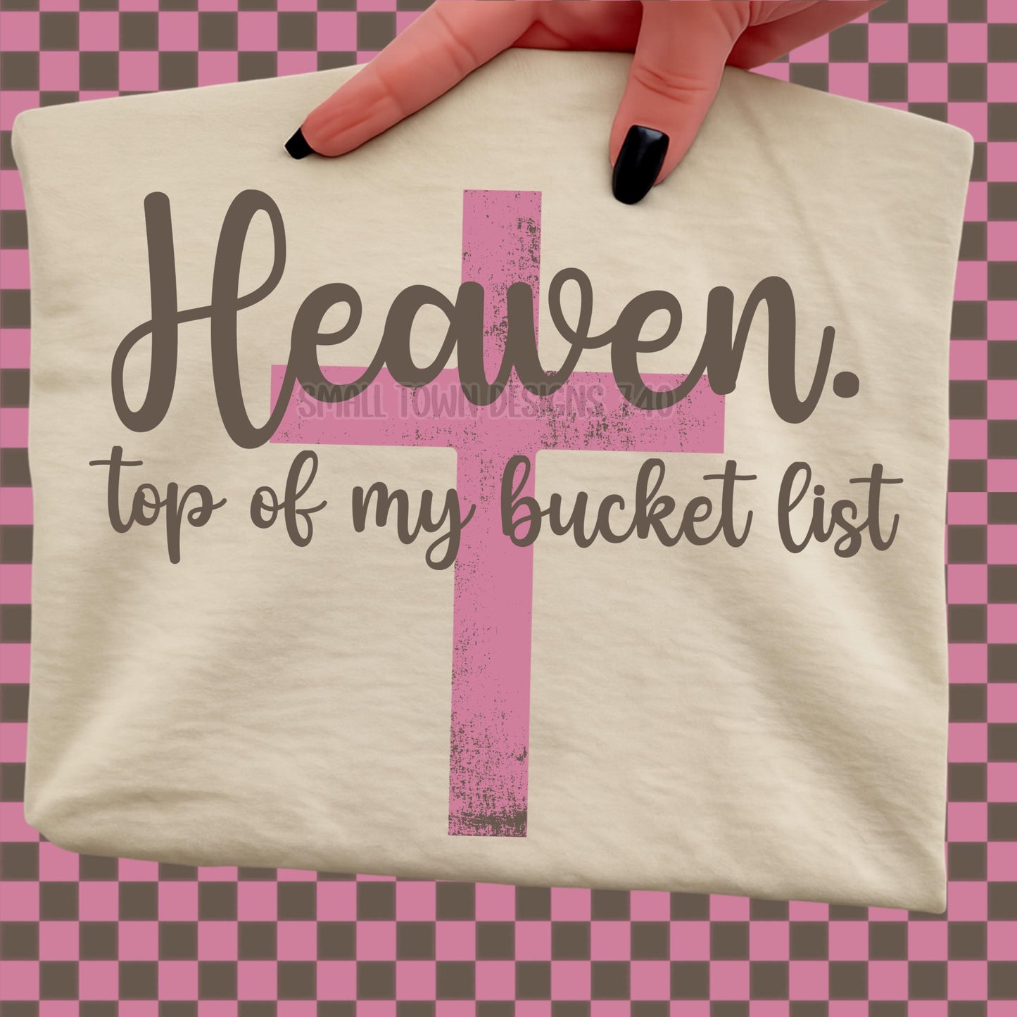 Heaven Bucket List DTF Transfer