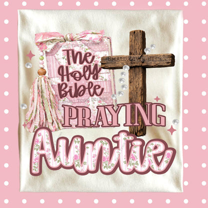 Praying Auntie DTF Transfer