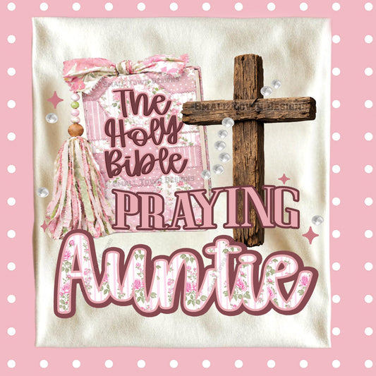 Praying Auntie DTF Transfer