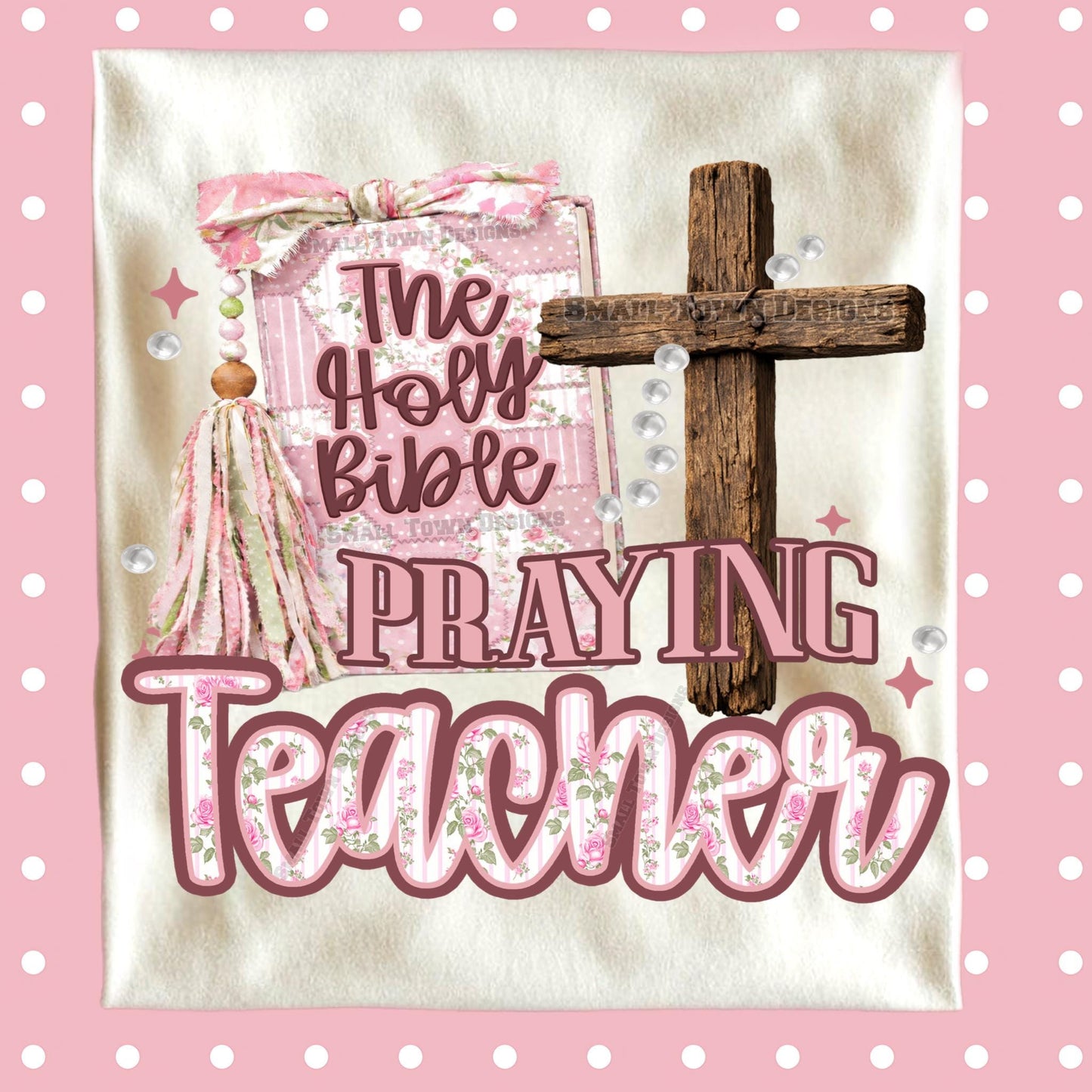 Praying Teacher DTF Transfer