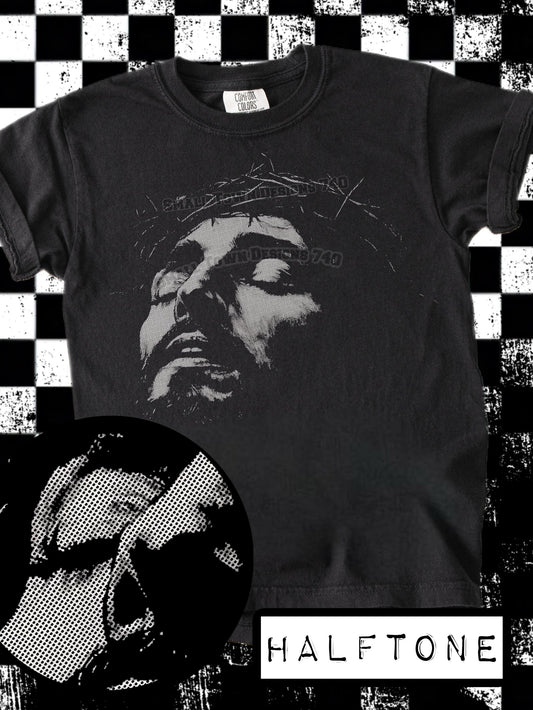Halftone Christ (2) DTF Transfer
