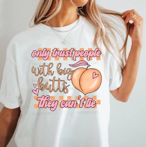 Only Trust People DTF Transfer