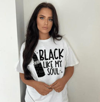 Black Like My Soul DTF Transfer