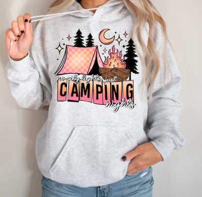 No City Lights & Campfire Nights DTF Transfer