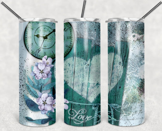 Vintage, Book, Love, Stainless Steel, Tumbler, Drinkware