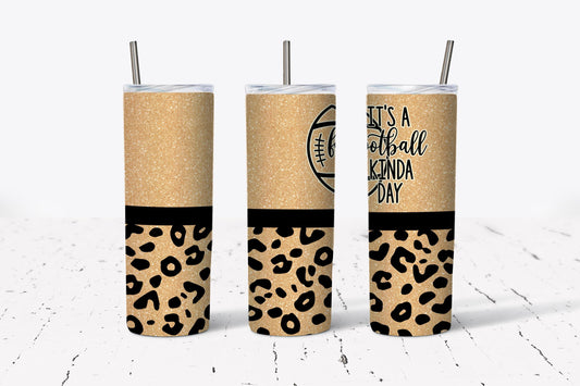 Football, Kind of Day, Sports, Stainless Steel, Tumbler, Drinkware