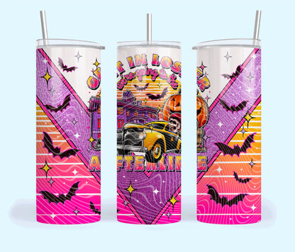 Get in Loser, Afterlife, Skeleton, Halloween, Stainless Steel, Tumbler, Drinkware
