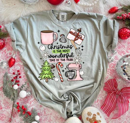 Christmas, Most Wonderful, Time Of the Year, DTF Transfer