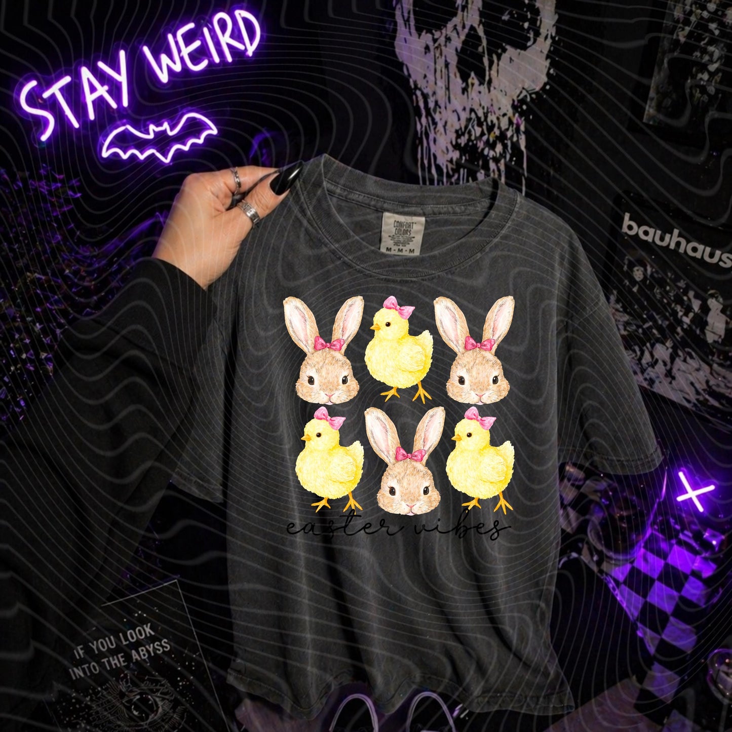 Easter, Vibes, Bunny, Chick, DTF Transfer