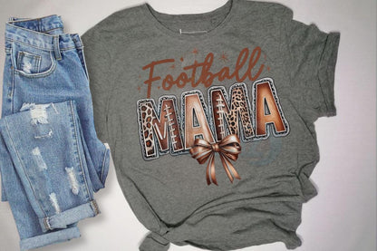Football, Mama, Sports, Fall, DTF Transfer
