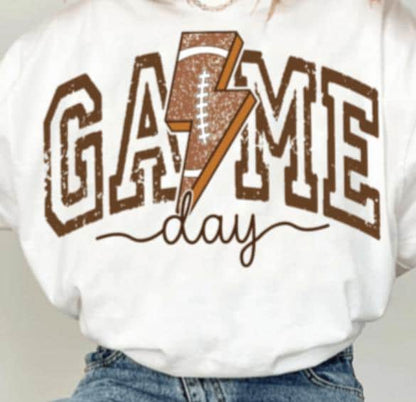 Football, Game Day, Sports, Fall, DTF Transfer