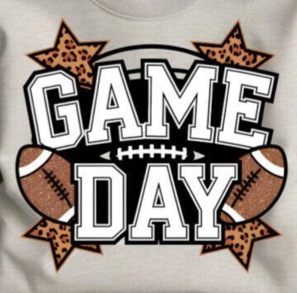 Football, Game Day, Sports, Fall, DTF Transfer