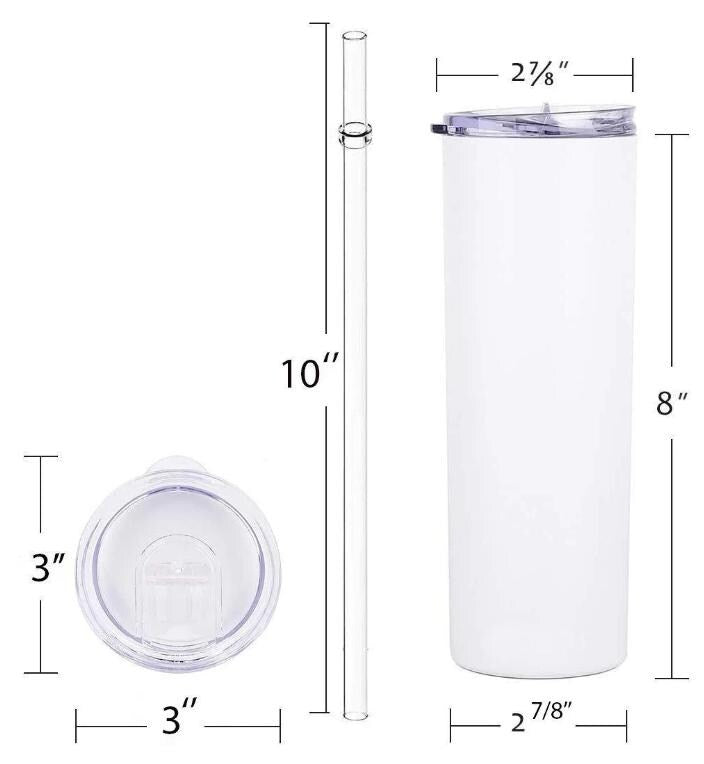 20oz Sublimation Tumbler Blank