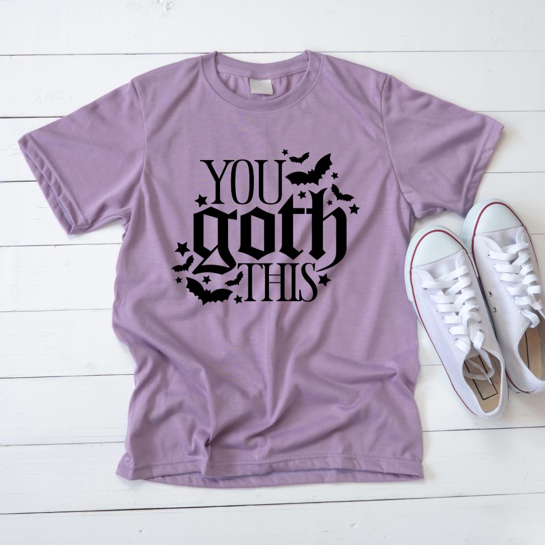 You Goth This, Gothic, Bat, DTF Transfer