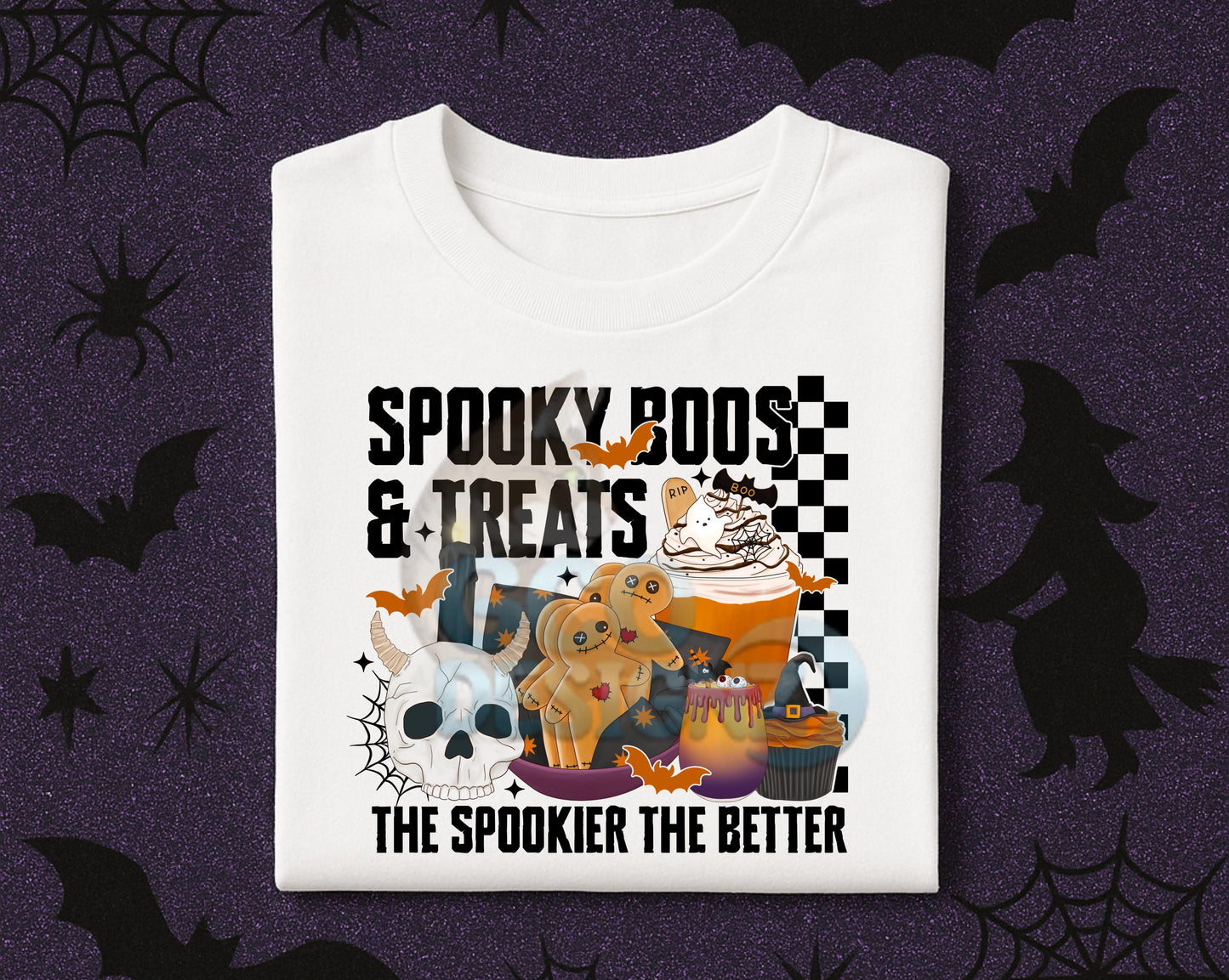 Spooky Boos & Treats DTF Transfer