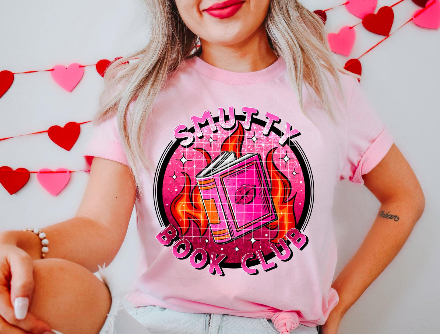 Smutty Book Club DTF Transfer