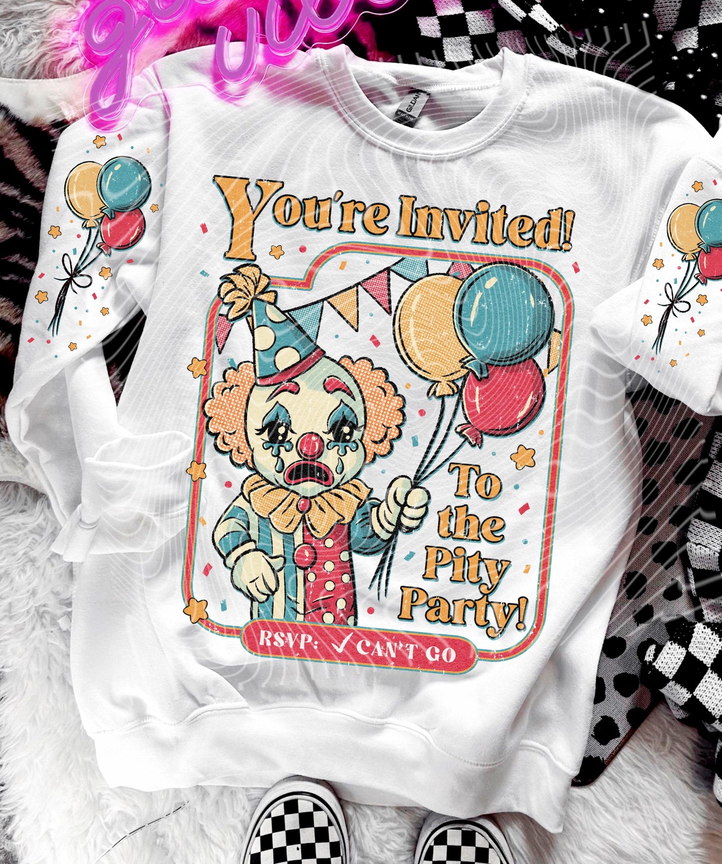 Pity Party DTF Transfer