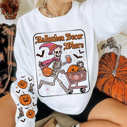 Halloween Decor Wh*re DTF Transfer