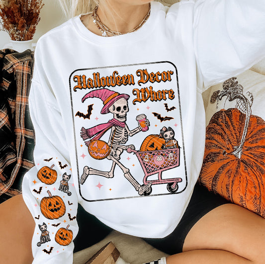 Halloween Decor Wh*re DTF Transfer