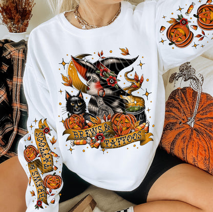 Brews & Tattoos DTF Transfer