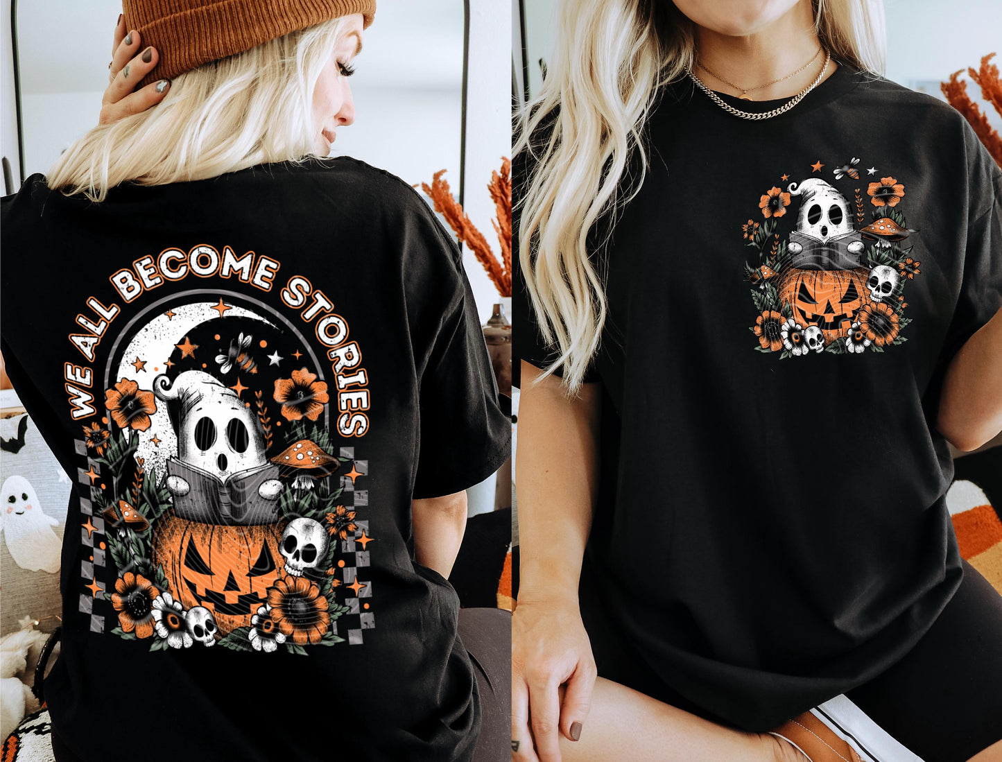 We All Become Stories DTF Transfer