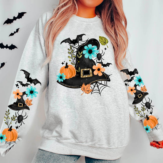 Floral Witch DTF Transfer