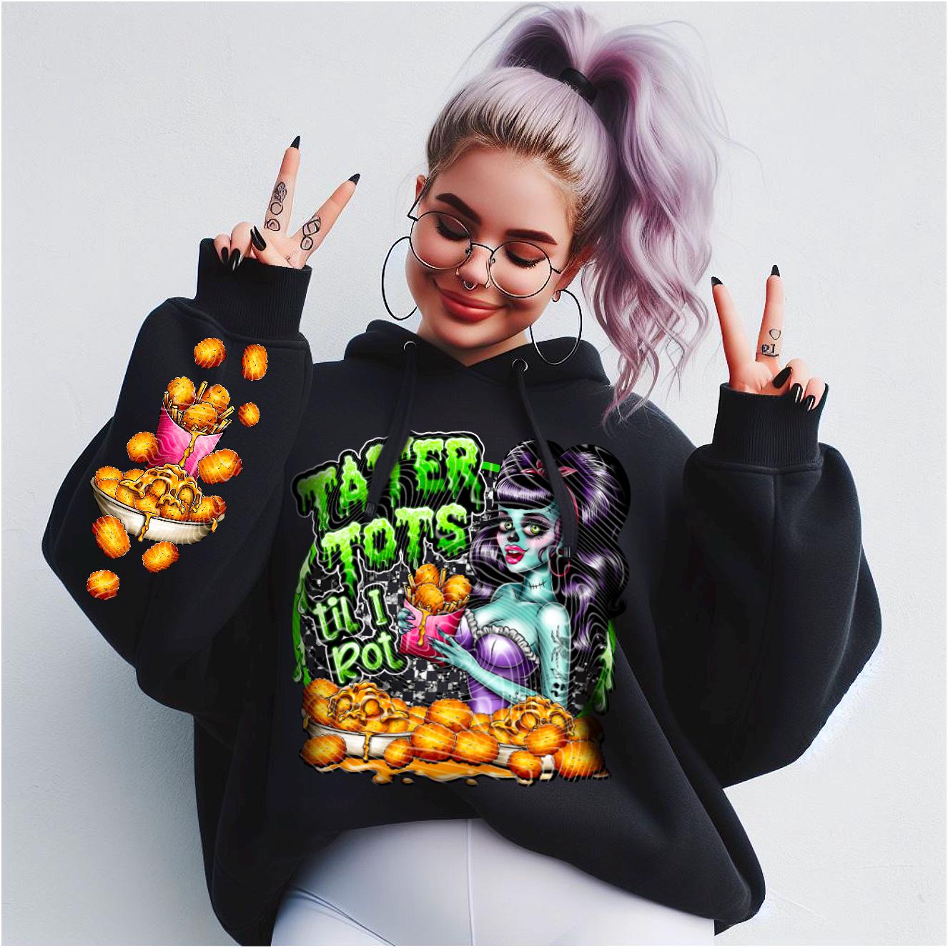 Tater Tots Til I Rot DTF Transfer