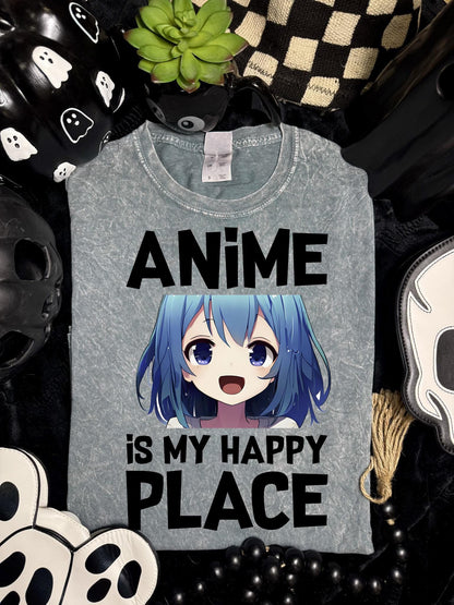 Anime Is My Happy Place DTF Transfer