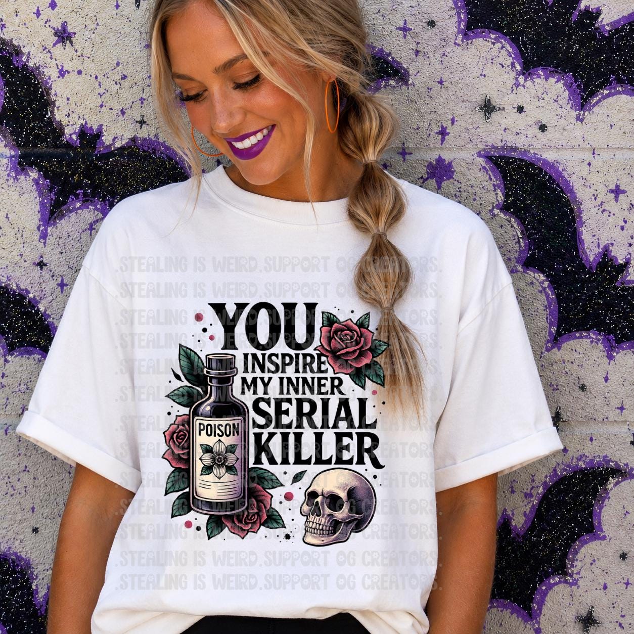 Serial Killer, You Inspire, DTF Transfer