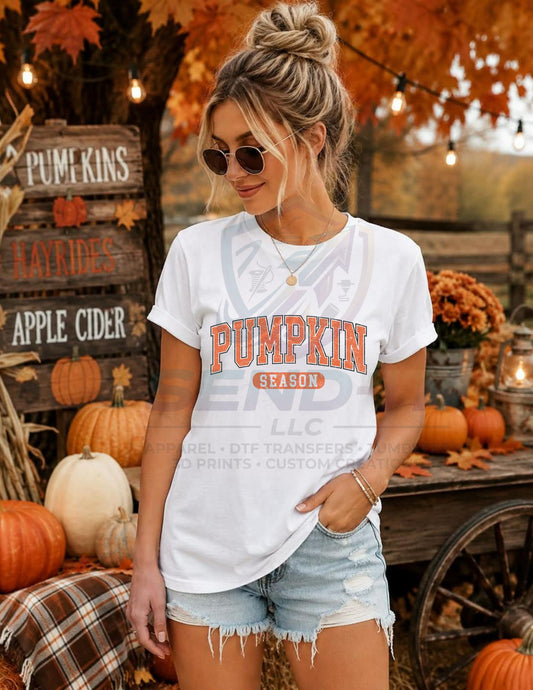 Pumpkin, Season, Halloween, DTF Transfer