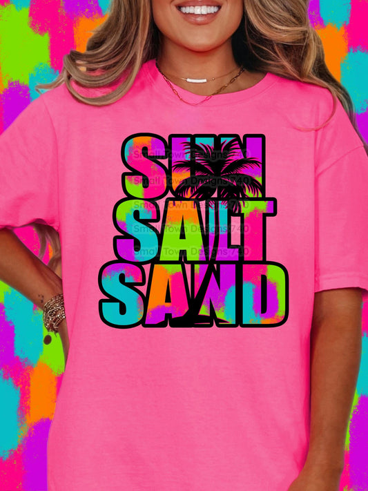 Sun Salt & Sand DTF Transfer
