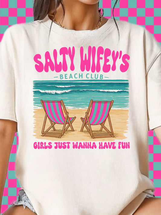 Salty Wifey DTF Transfer