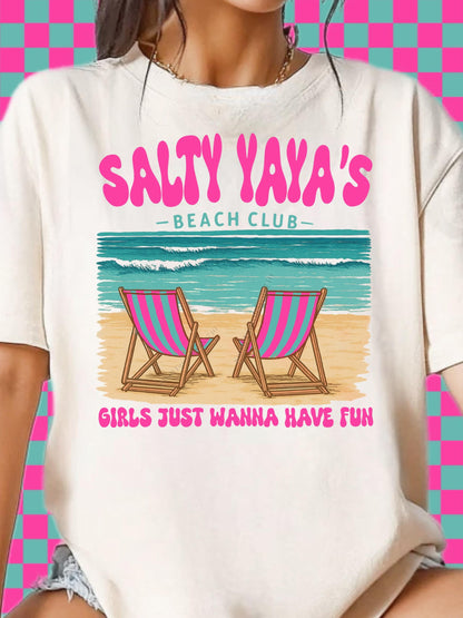 Salty Yaya's DTF Transfer