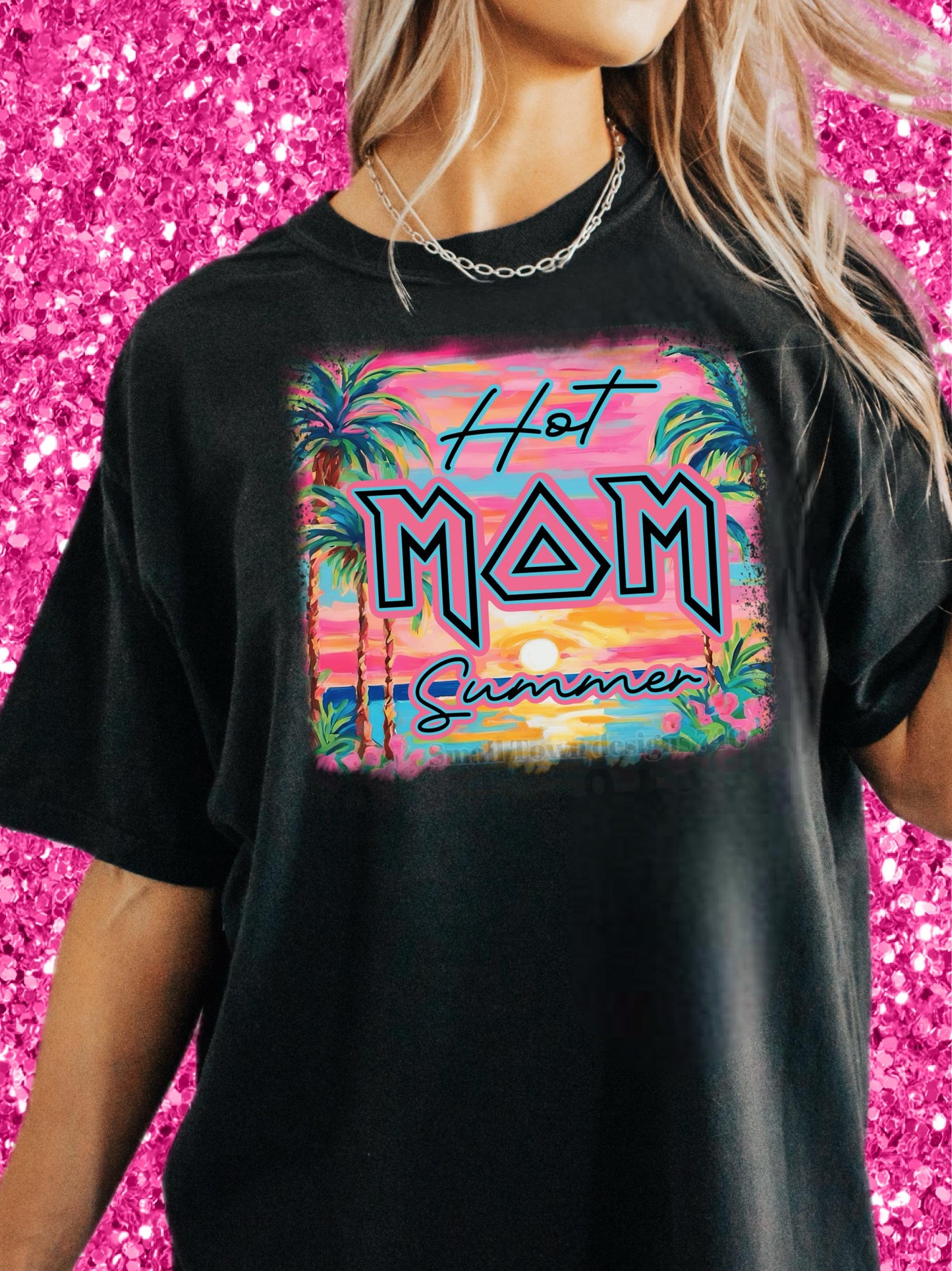 Hot Mom Summer DTF Transfer