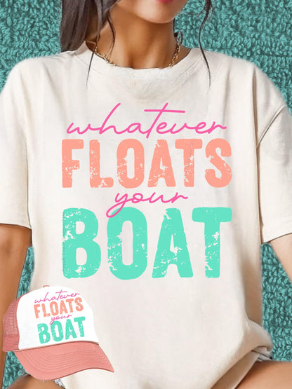 Whatever Floats Your Boat DTF Transfer