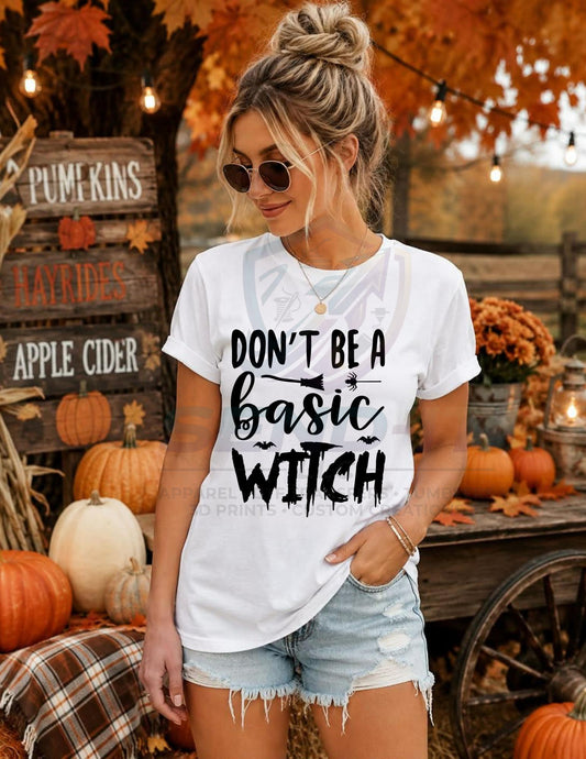 Basic, Witch, Halloween,  DTF Transfer
