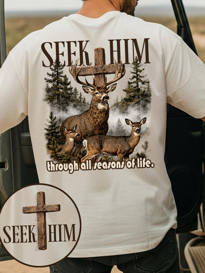 Seek Him DTF Transfer