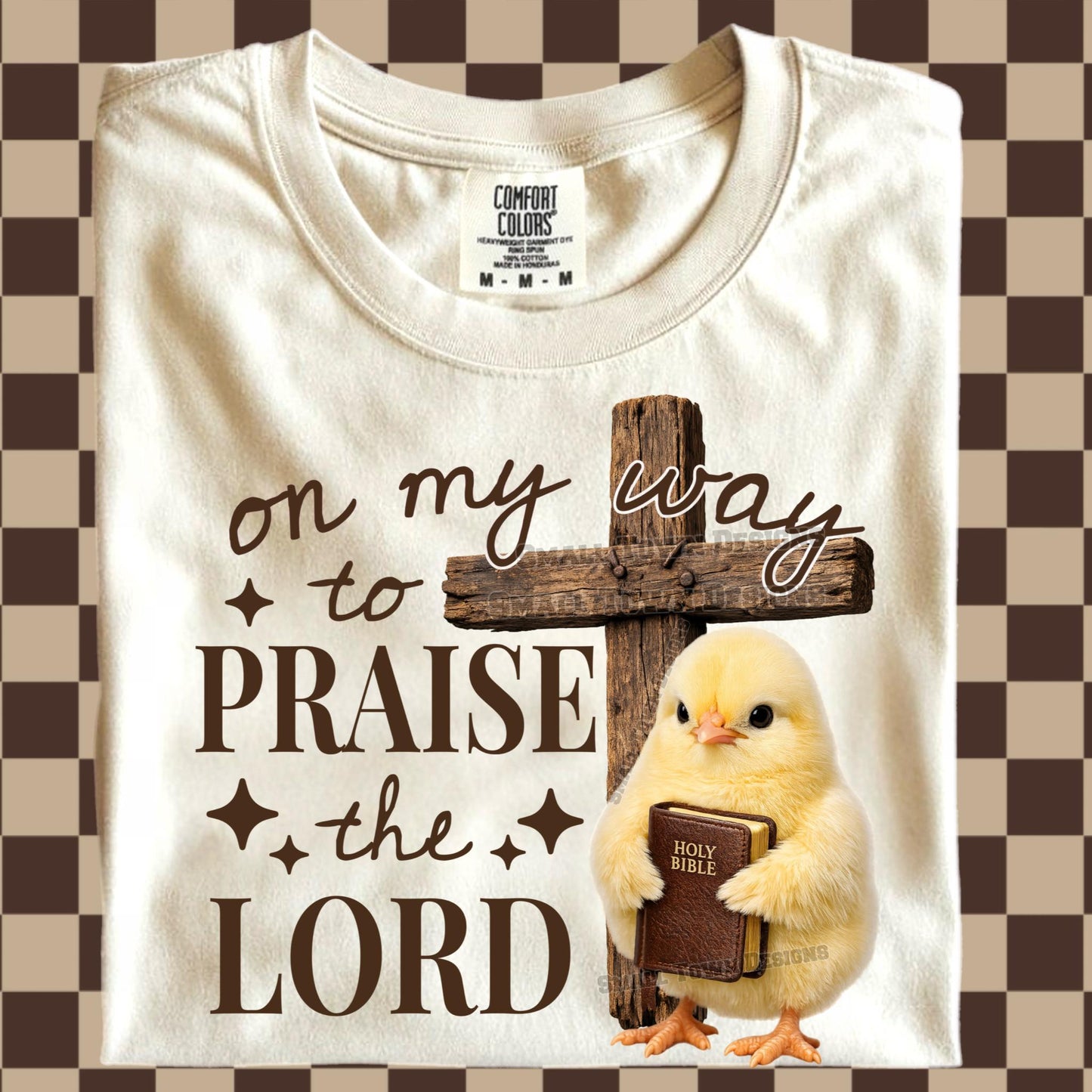 Praise The Lord Chick DTF Transfer