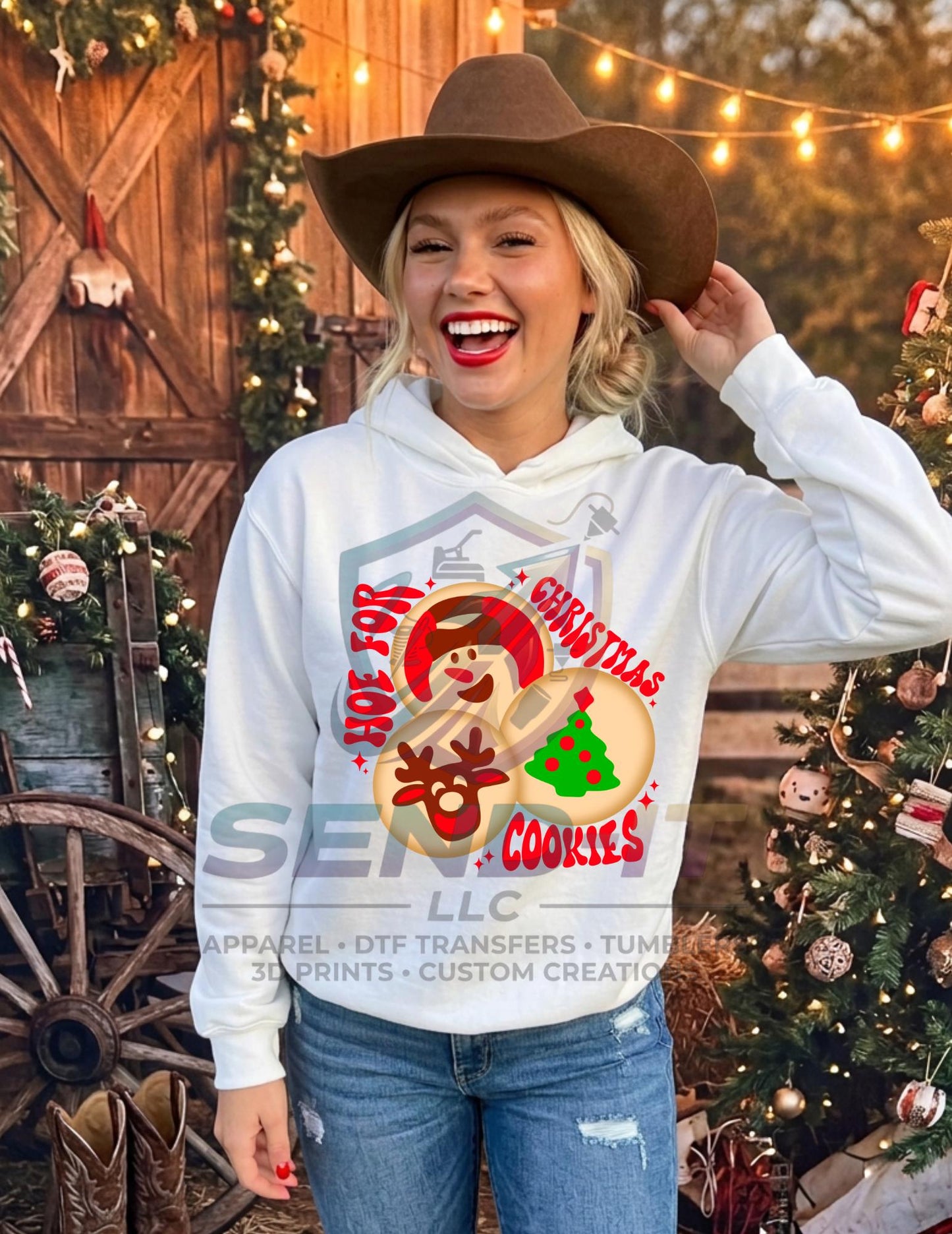 Adult Humor, Christmas Cookies, Christmas, DTF Transfer