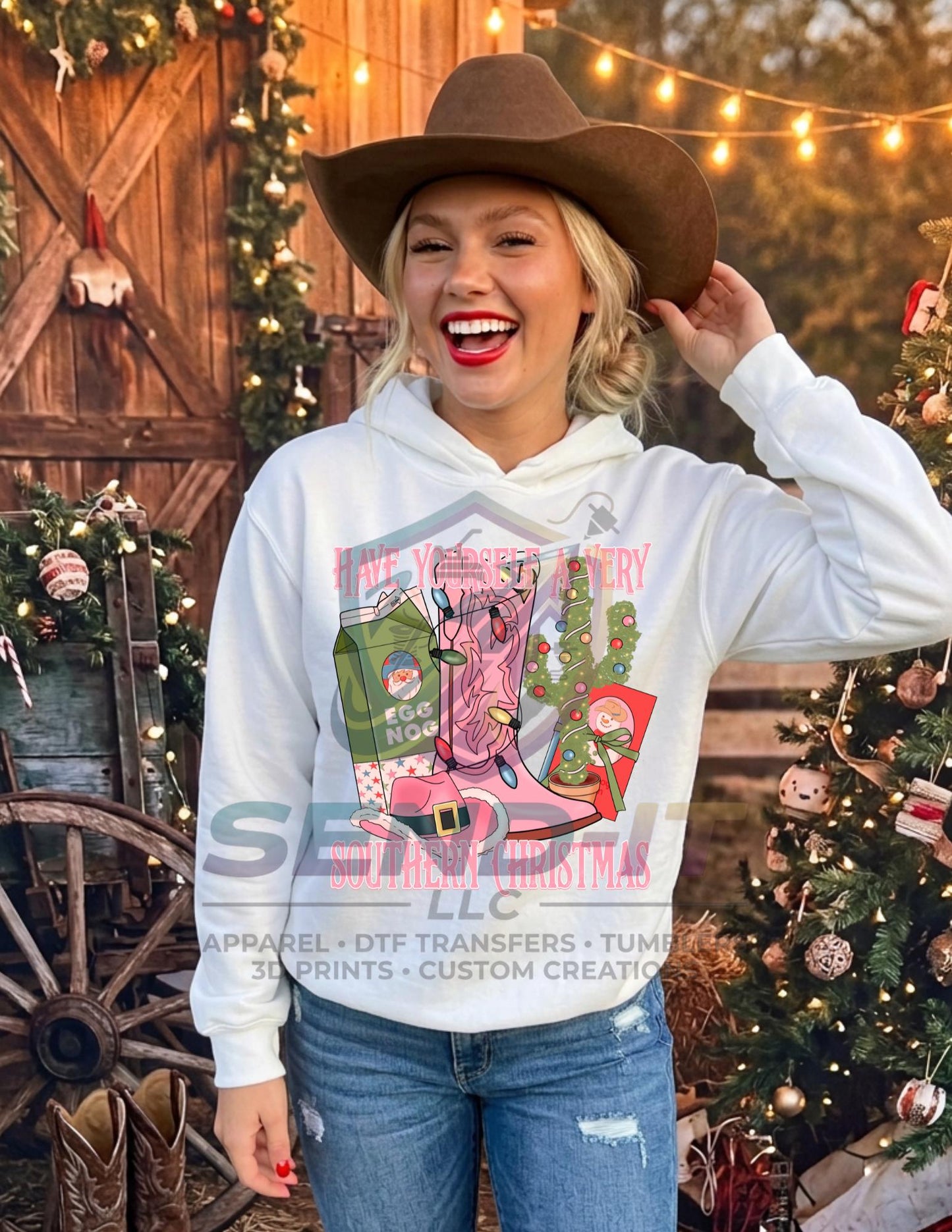 Have Yourself, Southern, Western, Christmas, DTF Transfer