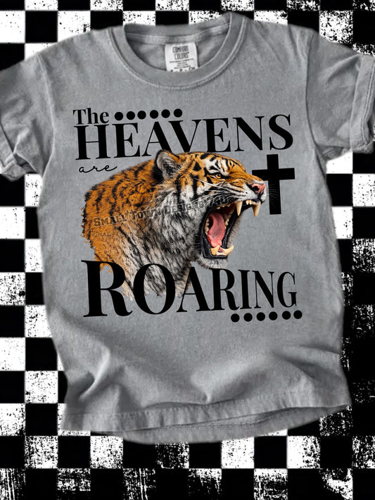 The Heavens Are Roaring DTF Transfer