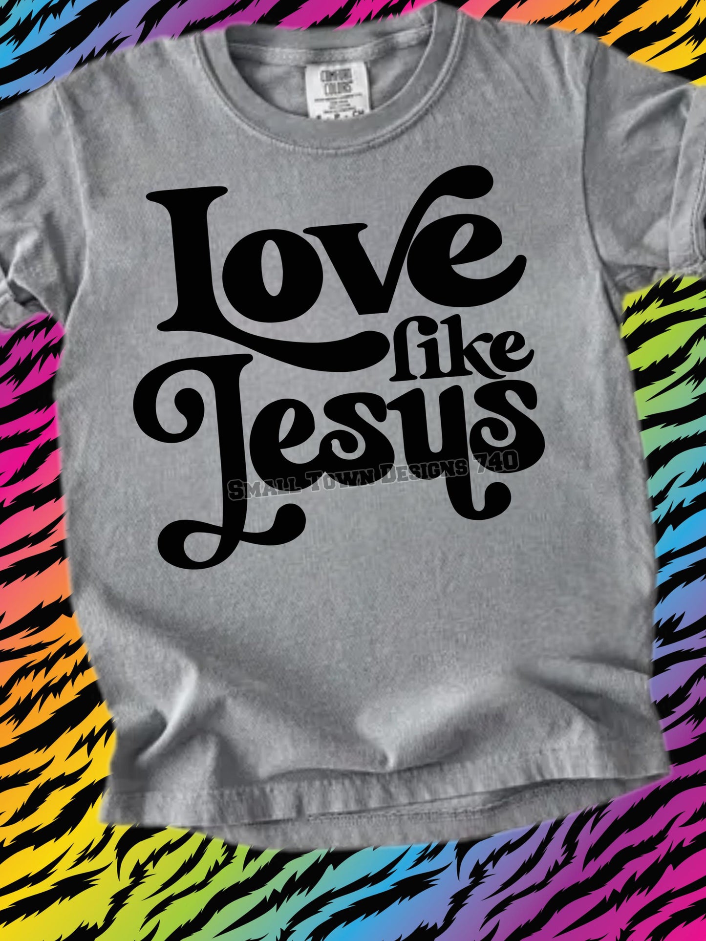 Love Like Jesus DTF Transfer