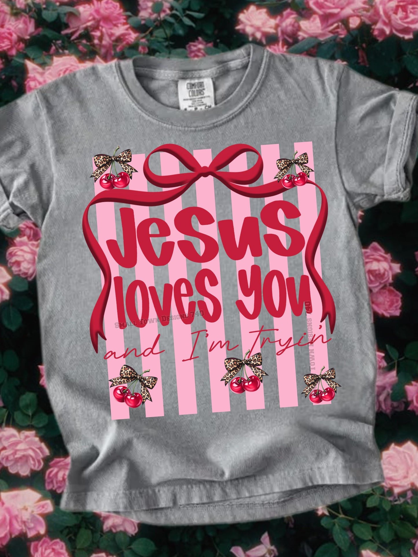 Jesus Loves You DTF Transfer