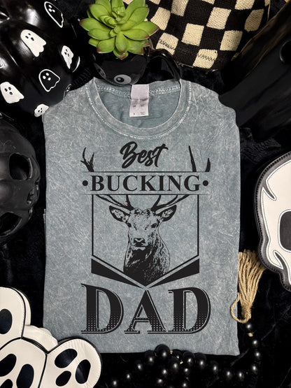 Best Bucking Dad DTF Transfer