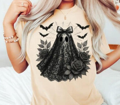 Lace Ghost DTF Transfer