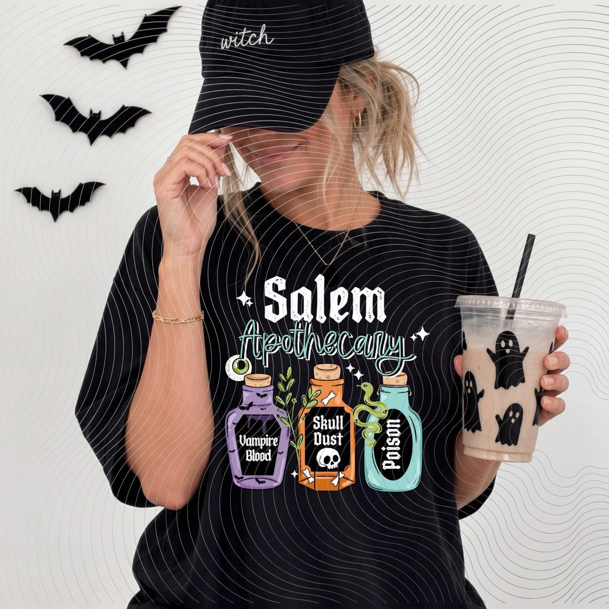 Salem, Apothecary, Halloween, DTF Transfer